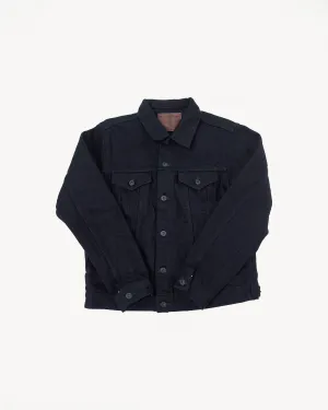 02527P-ZR-BKBK - 20oz Secret Denim Type III Jacket - Black, Black