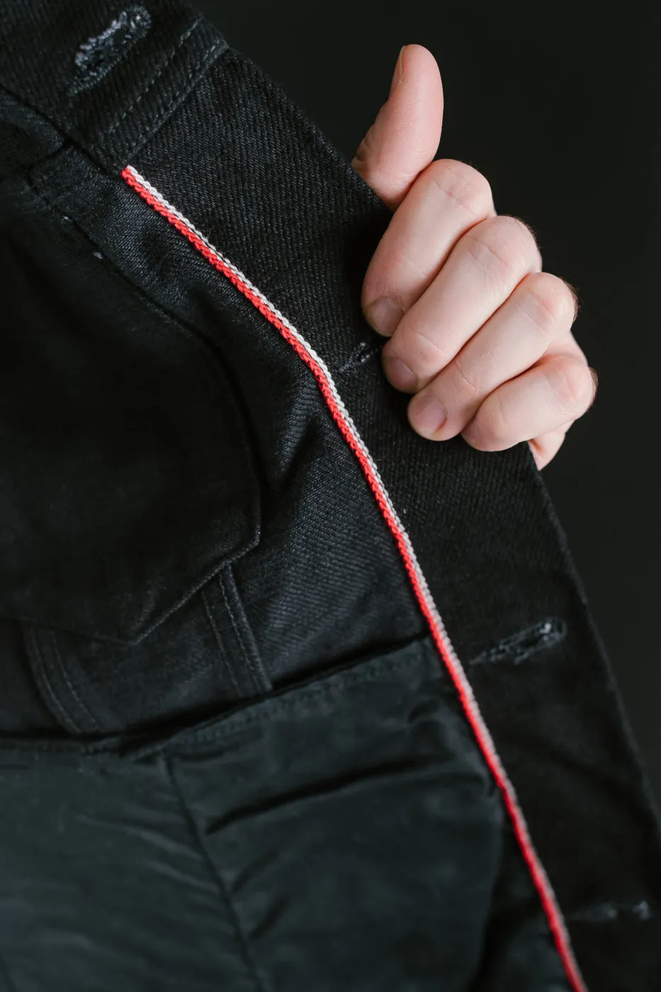 02527P-ZR-BKBK - 20oz Secret Denim Type III Jacket - Black, Black