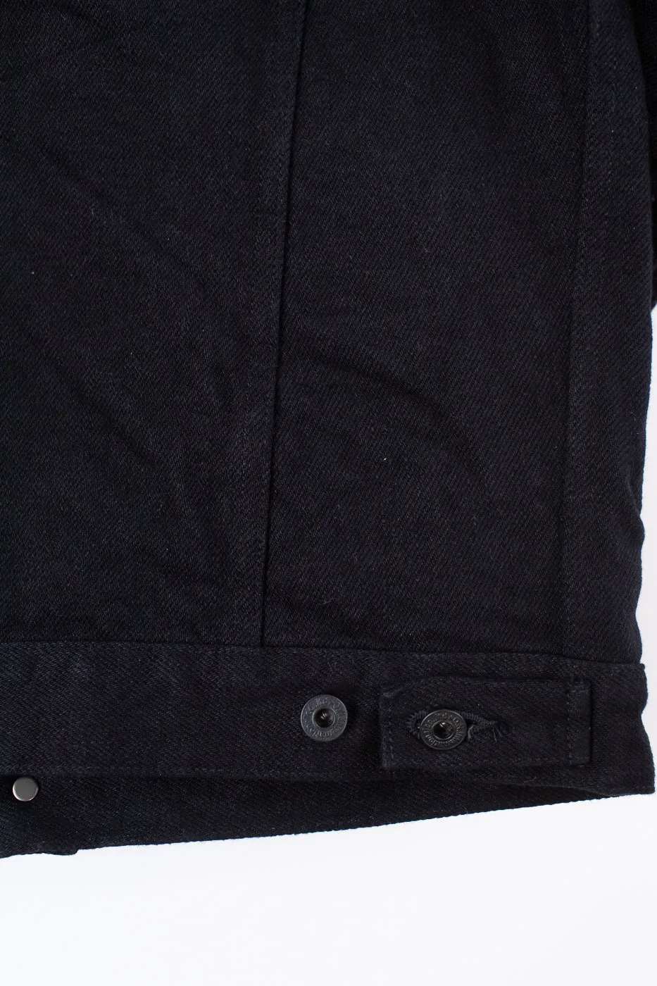02527P-ZR-BKBK - 20oz Secret Denim Type III Jacket - Black, Black