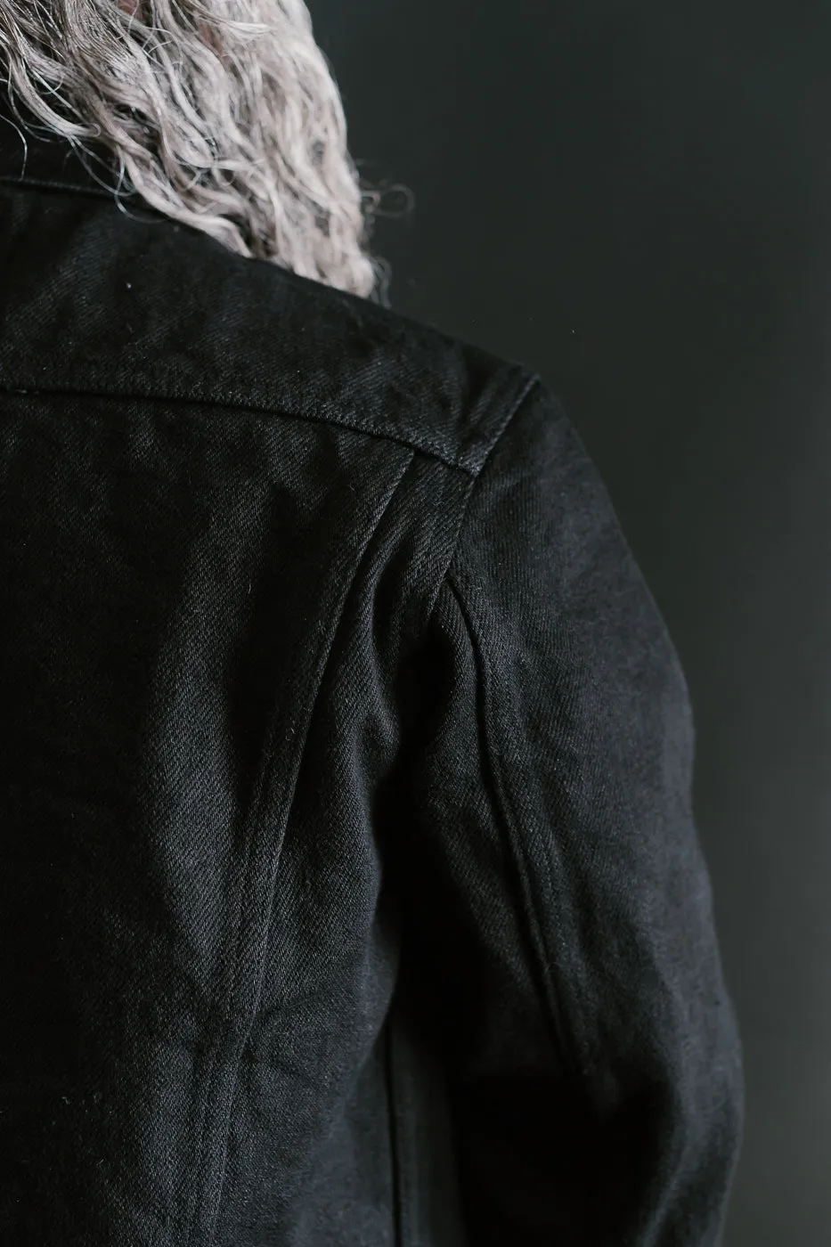 02527P-ZR-BKBK - 20oz Secret Denim Type III Jacket - Black, Black