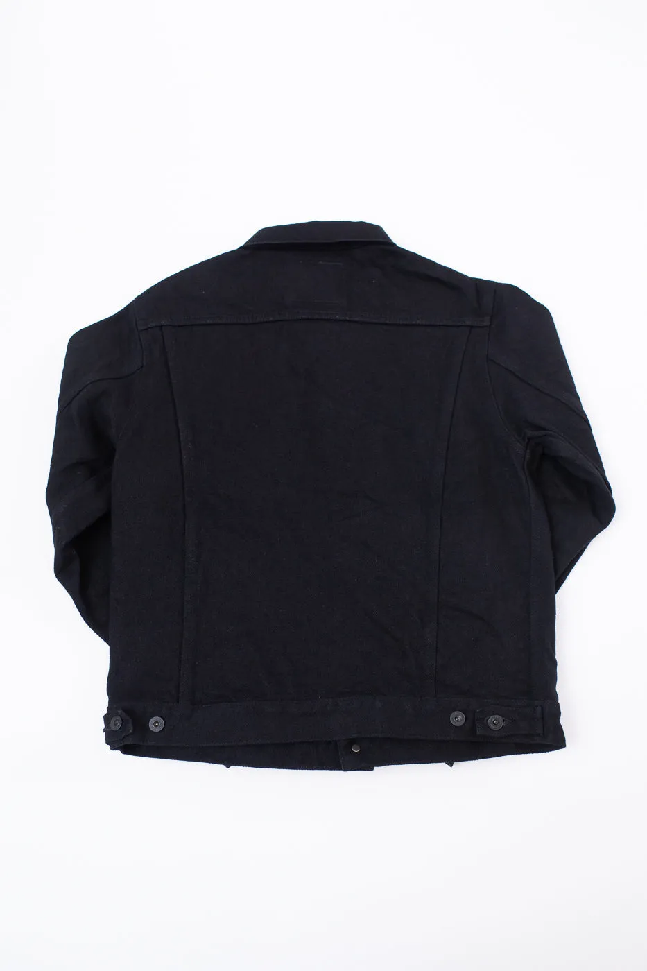 02527P-ZR-BKBK - 20oz Secret Denim Type III Jacket - Black, Black