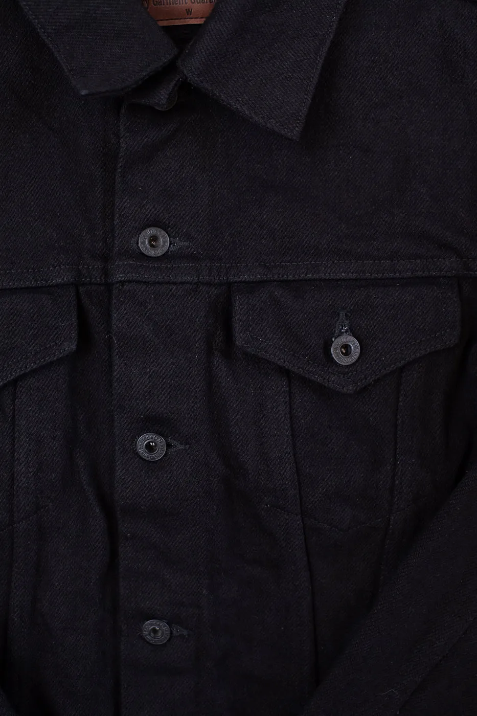 02527P-ZR-BKBK - 20oz Secret Denim Type III Jacket - Black, Black