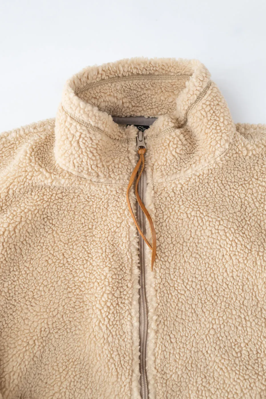03-6018-57 - Boa Fleece Jacket - Camel