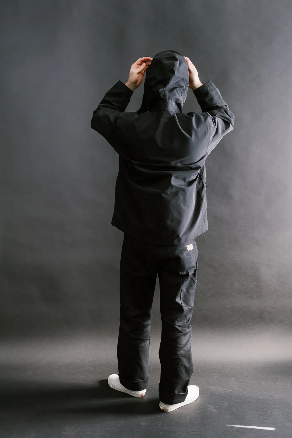 1105-SFB - NAVY Parka 60/40 - Black
