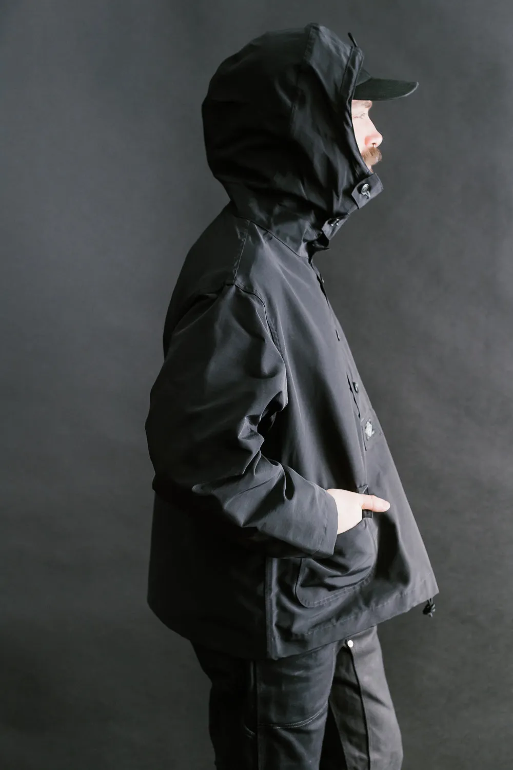 1105-SFB - NAVY Parka 60/40 - Black