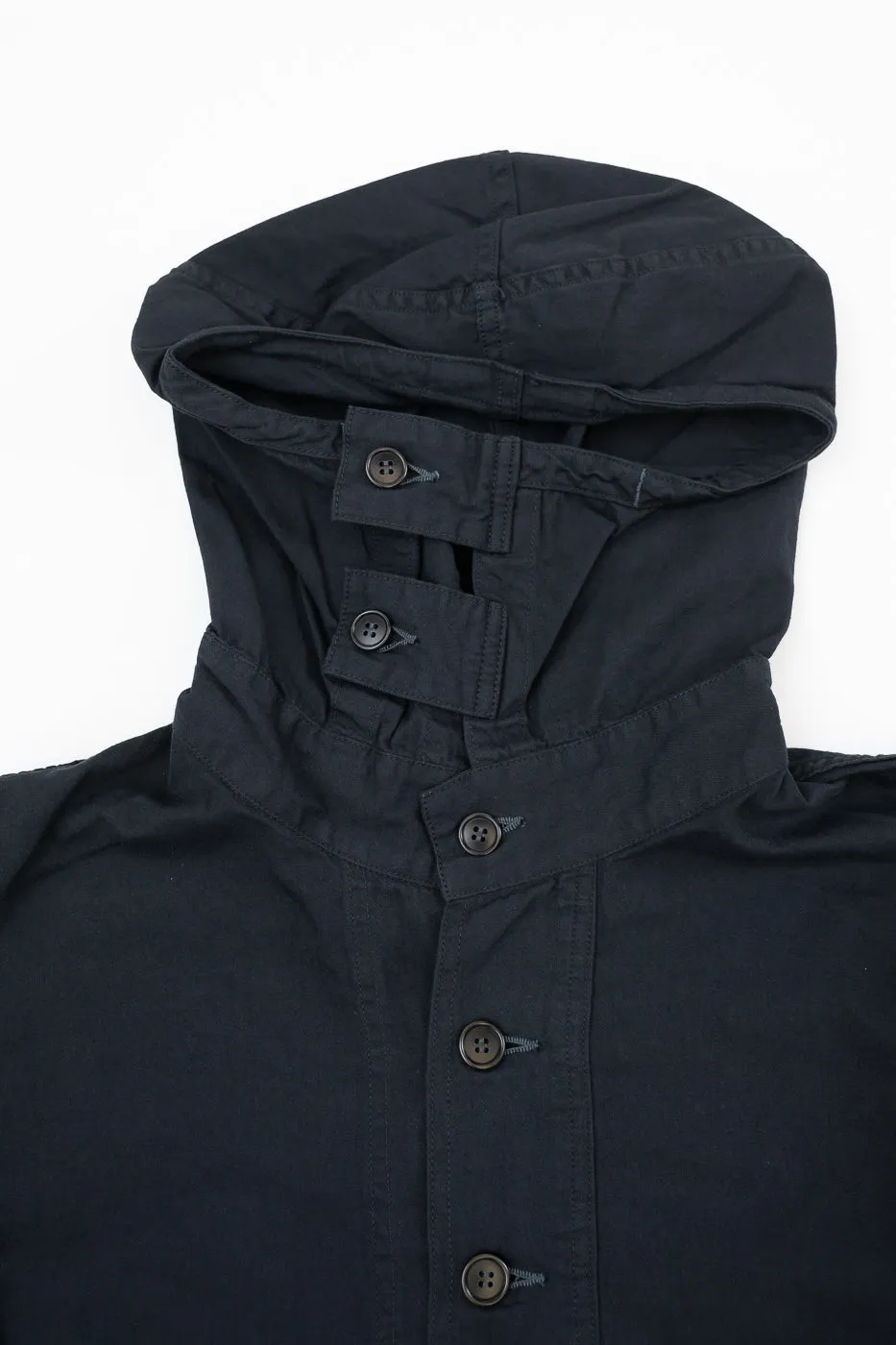 1105-VTC - NAVY Parka Vintage Twill - Charcoal