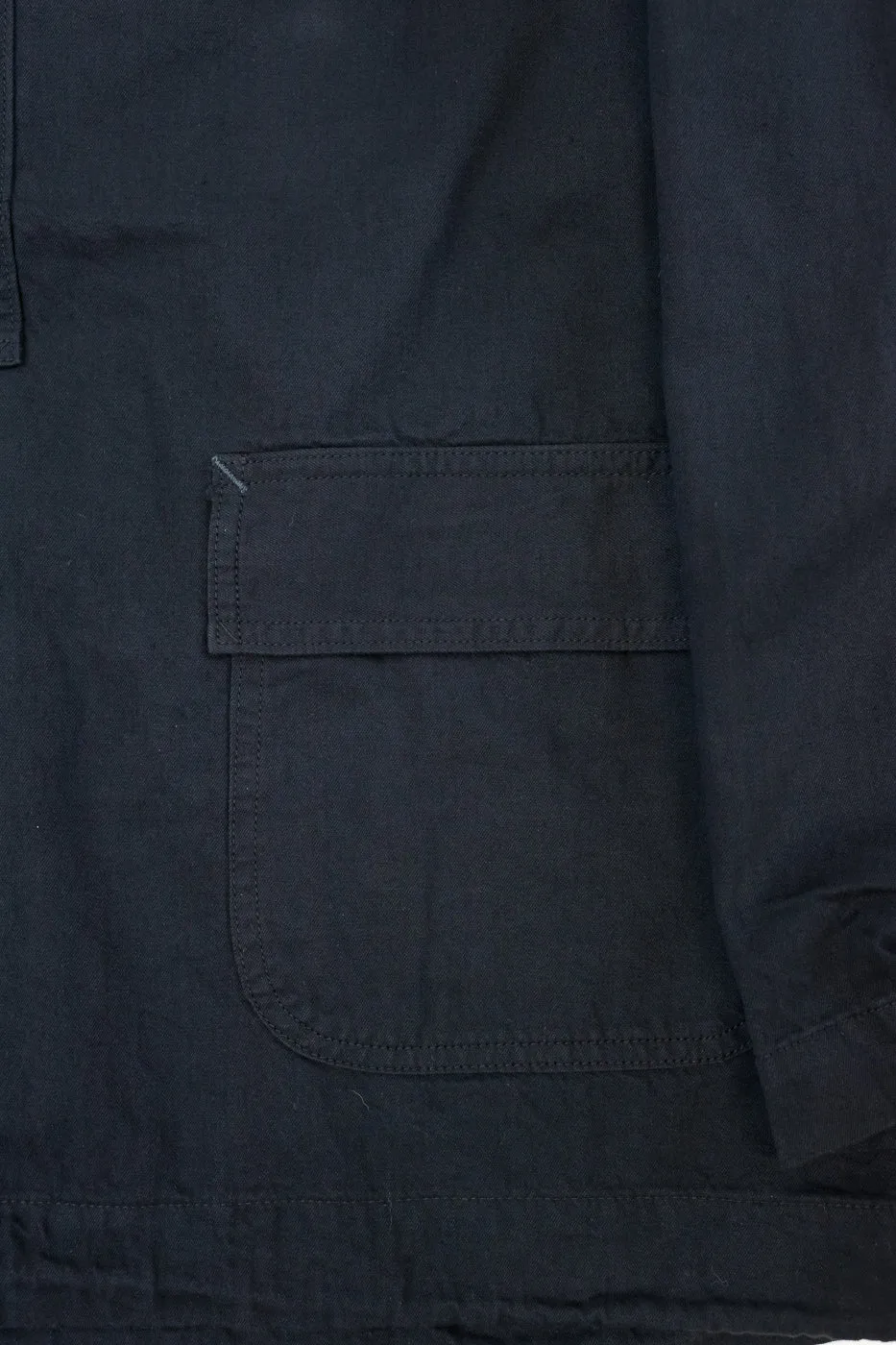 1105-VTC - NAVY Parka Vintage Twill - Charcoal