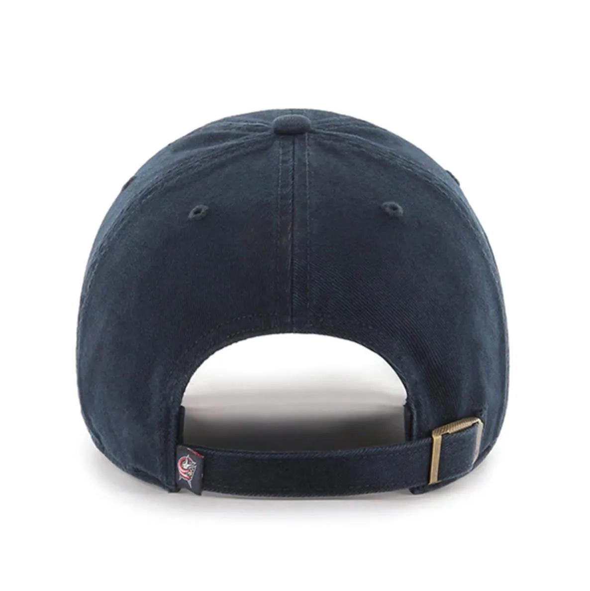 47 Brand NHL Columbus Blue Jackets Clean Up Strapback Hat Cap (New)