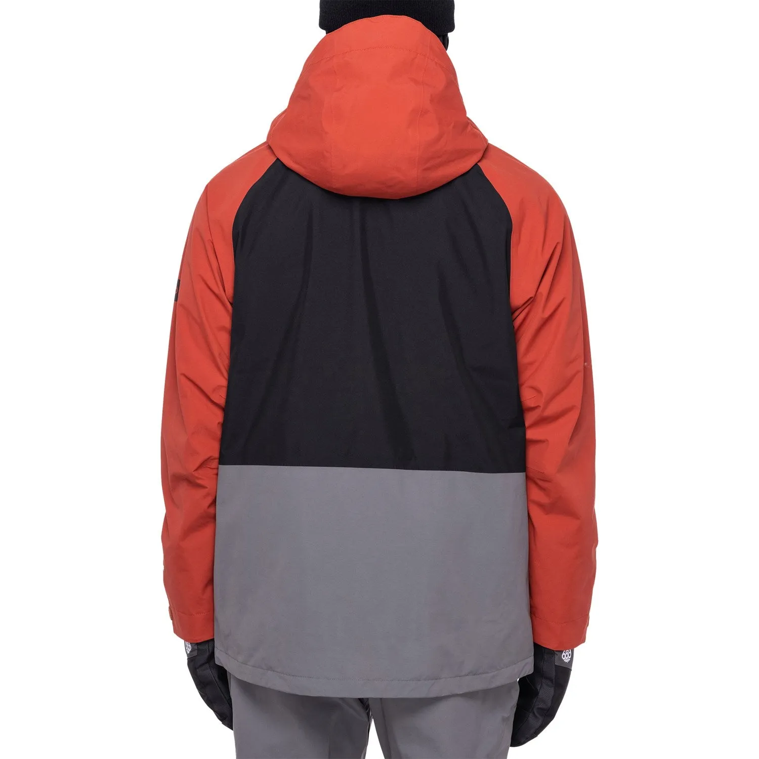 686 Gore-Tex Core Shell Jacket Mens Brick Red