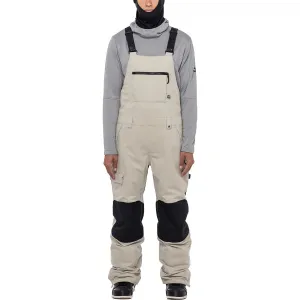 686 Hot Lap Bib Pants Mens Putty