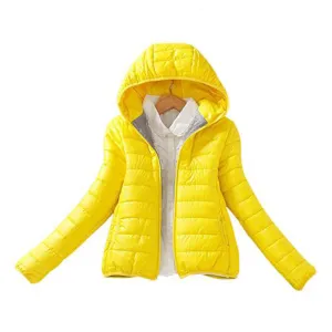 8 Colors Winter Jacket Women Fashion Ladies Parkas Slim Hooded Padded Overcoat Winter Coat Women Tops Plus Size XXL