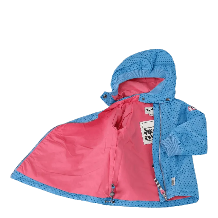 Alberte Dot Jacket  Blue