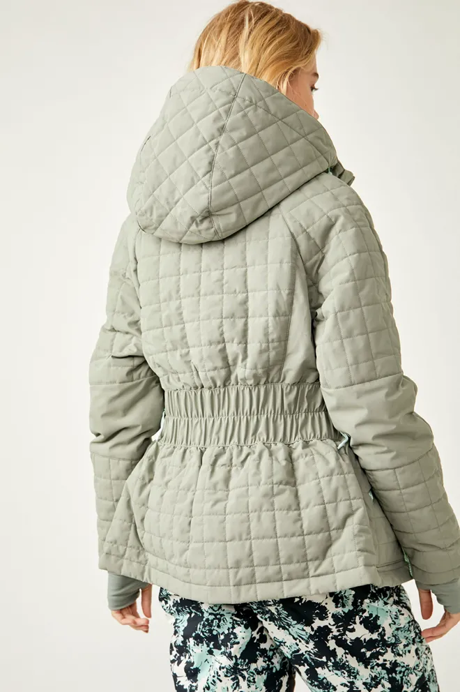 All Prepped Ski Jacket Greyed Olive