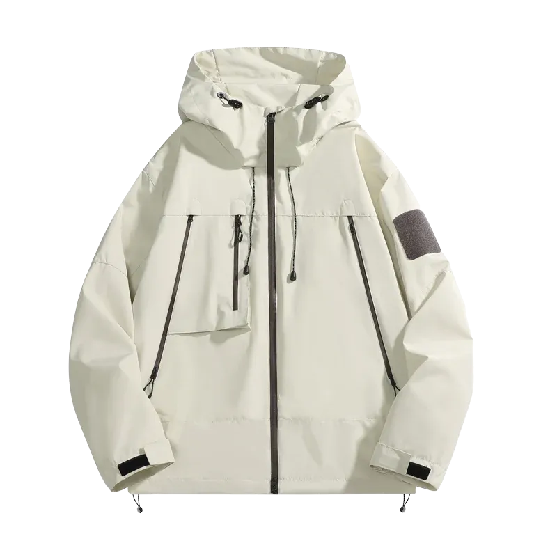 Autumn Climbing Hiking Waterproof Jacket Women 2024 Hooded Coat