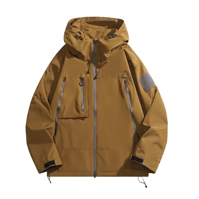 Autumn Climbing Hiking Waterproof Jacket Women 2024 Hooded Coat