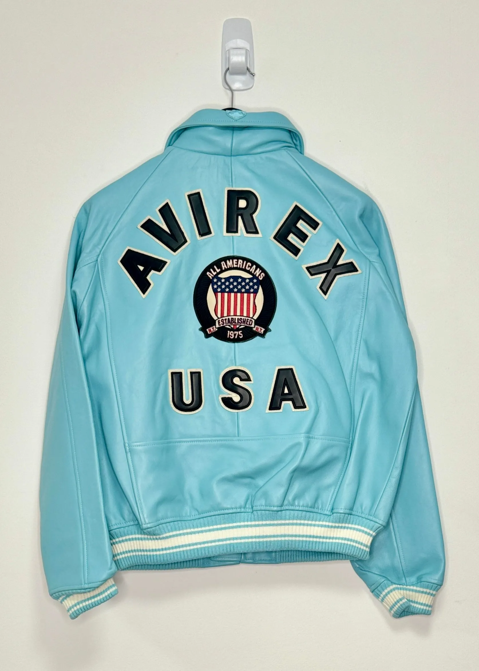 AVIREX ICON JACKET (SKY BLUE)