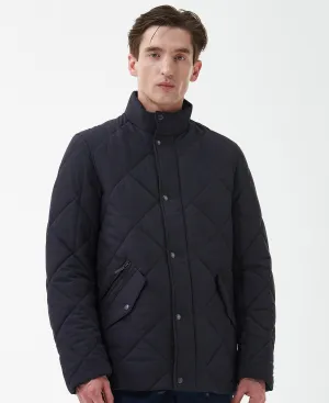 Barbour Winter Chelsea Quilted Jacket in Navy