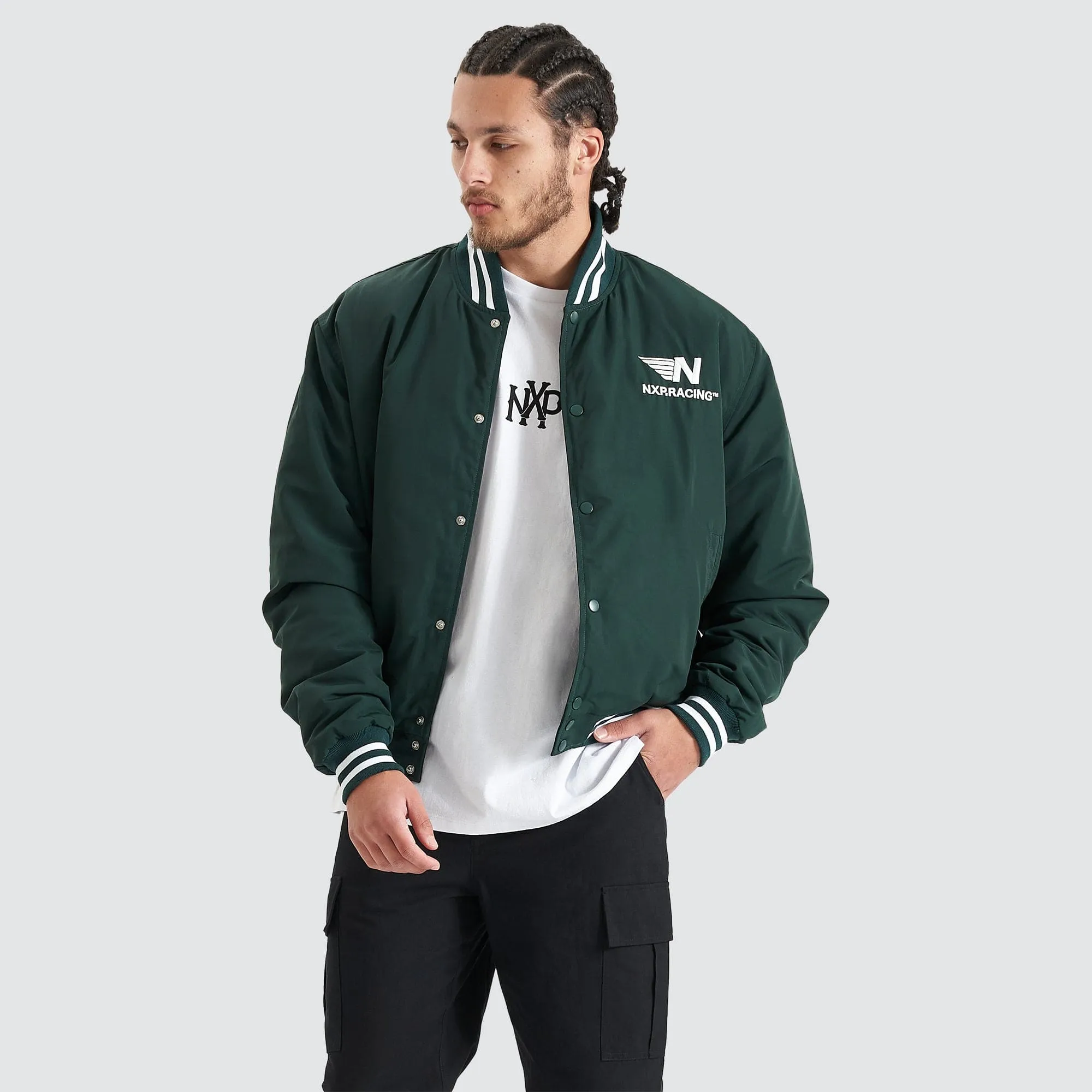 Baseline Bomber Jacket Pine Grove