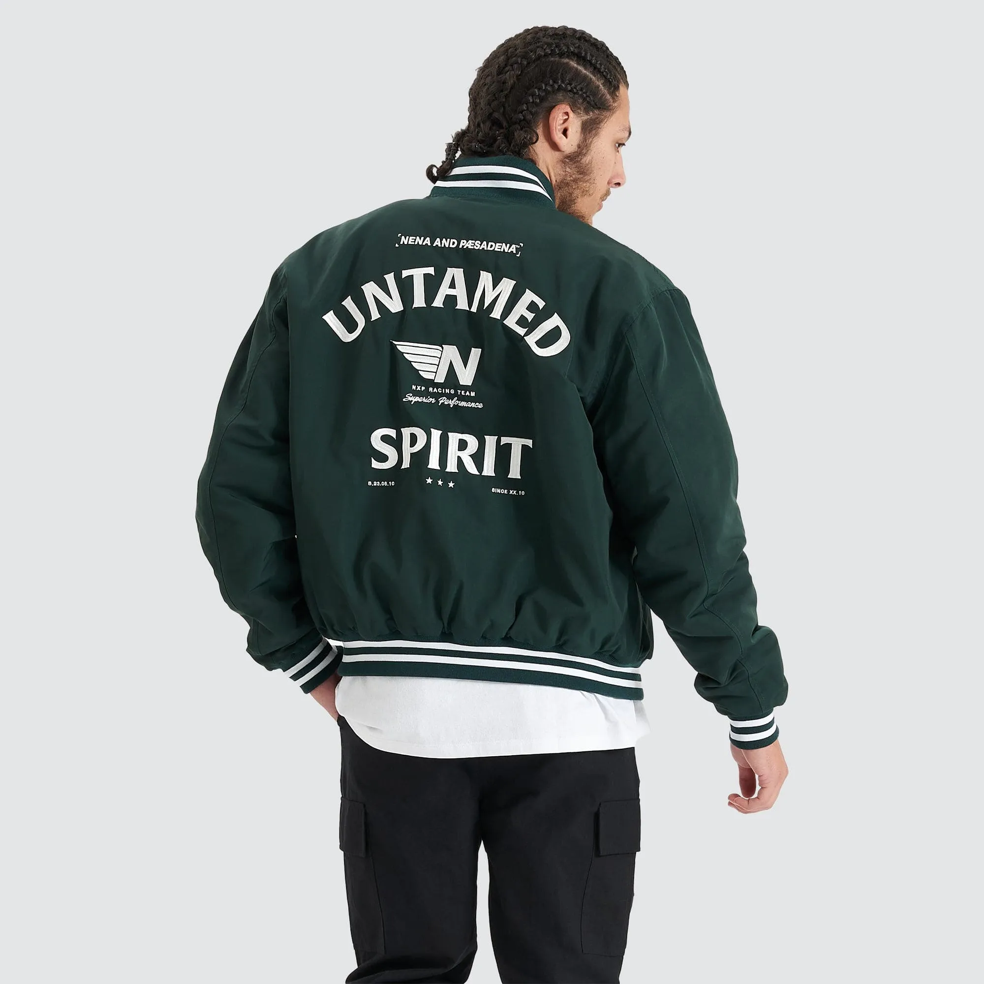 Baseline Bomber Jacket Pine Grove
