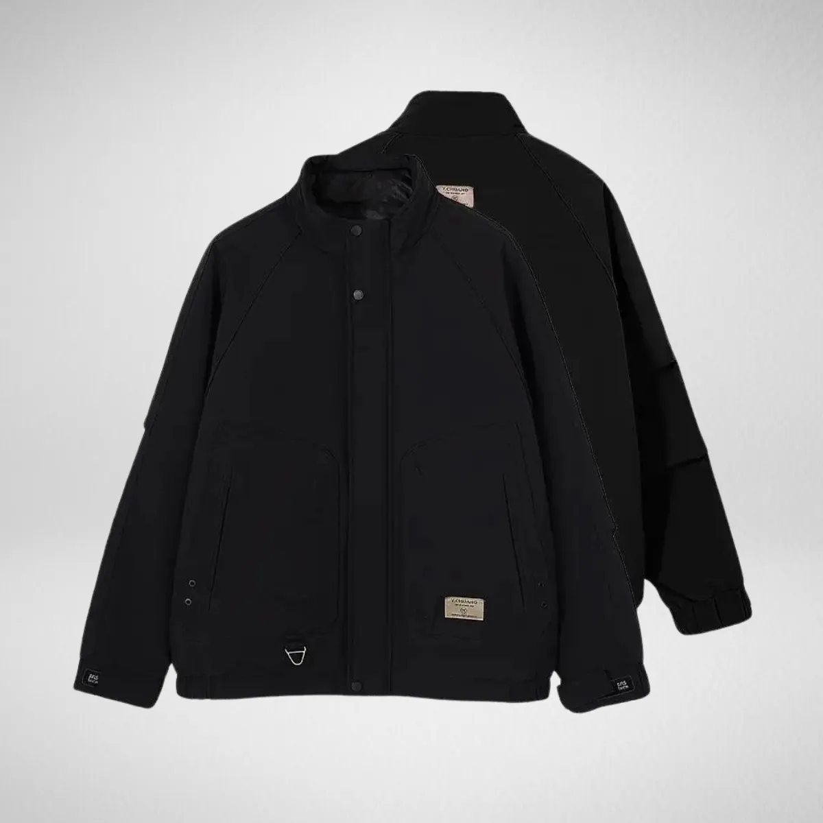 BelleYork | Classic Solid Color Parka Jacket