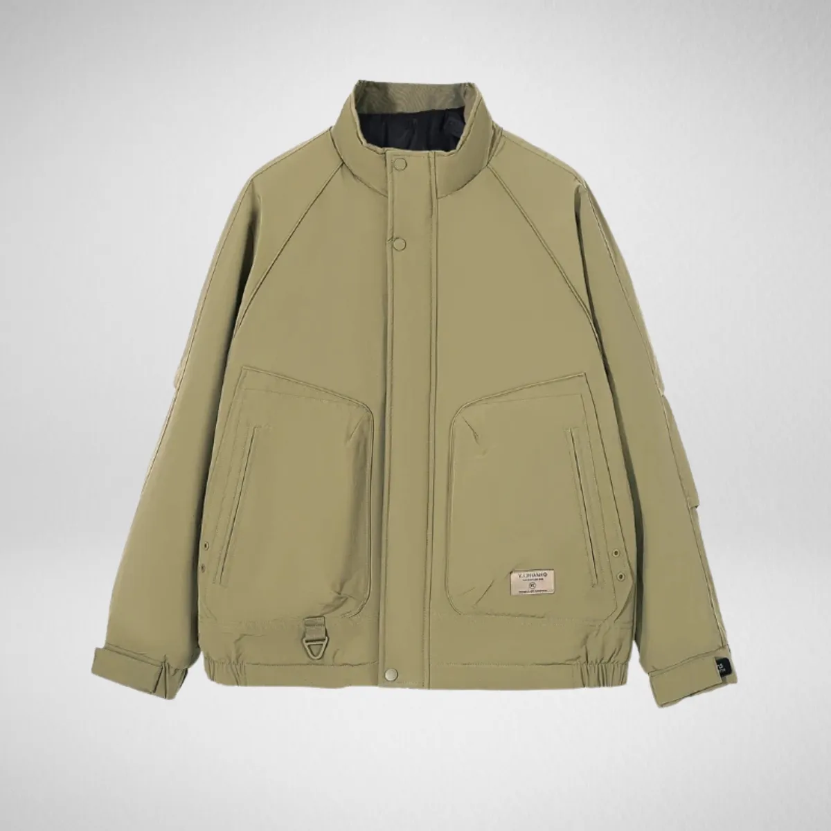 BelleYork | Classic Solid Color Parka Jacket