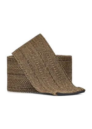 Belt - Green Tweed