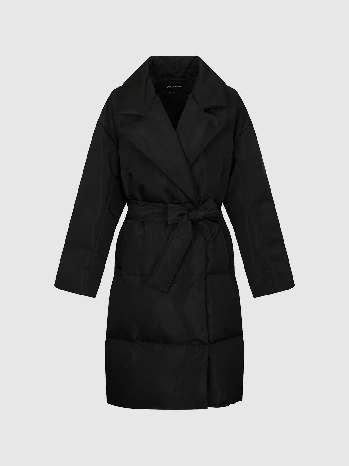Belted Quilted Down Outerwear