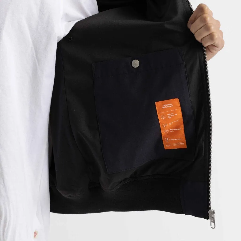 Bomber Jacket / 7756 - Black