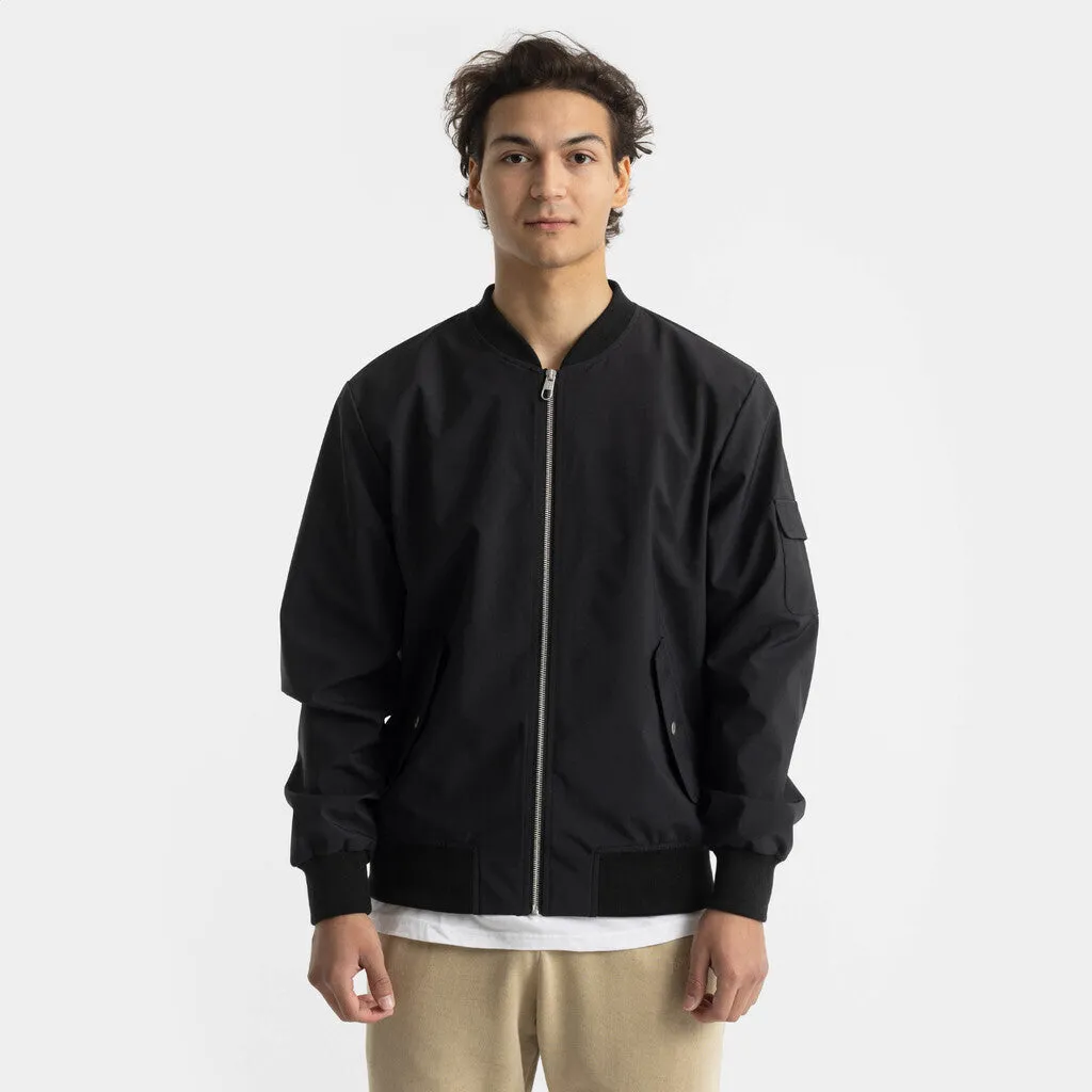 Bomber Jacket / 7756 - Black