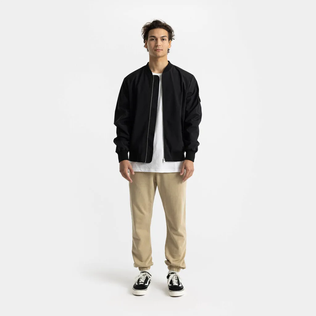 Bomber Jacket / 7756 - Black
