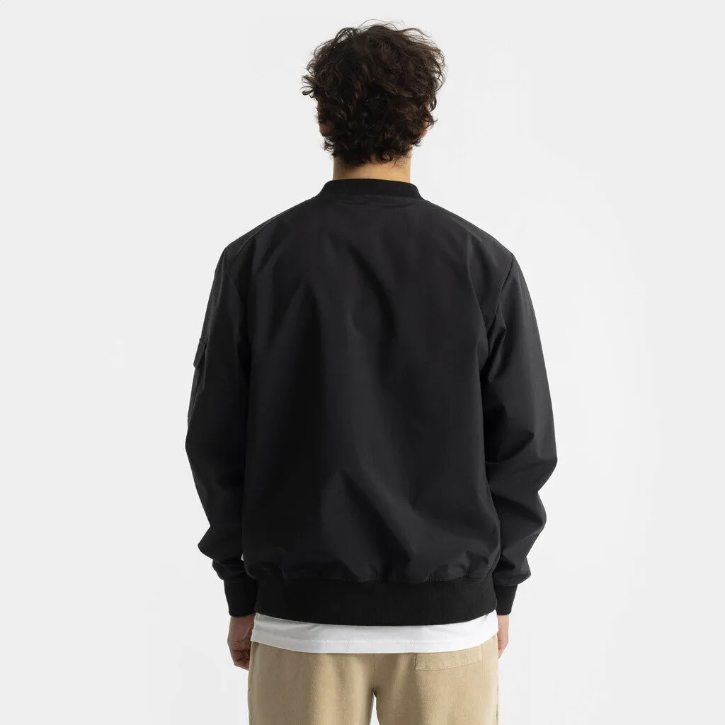 Bomber Jacket / 7756 - Black