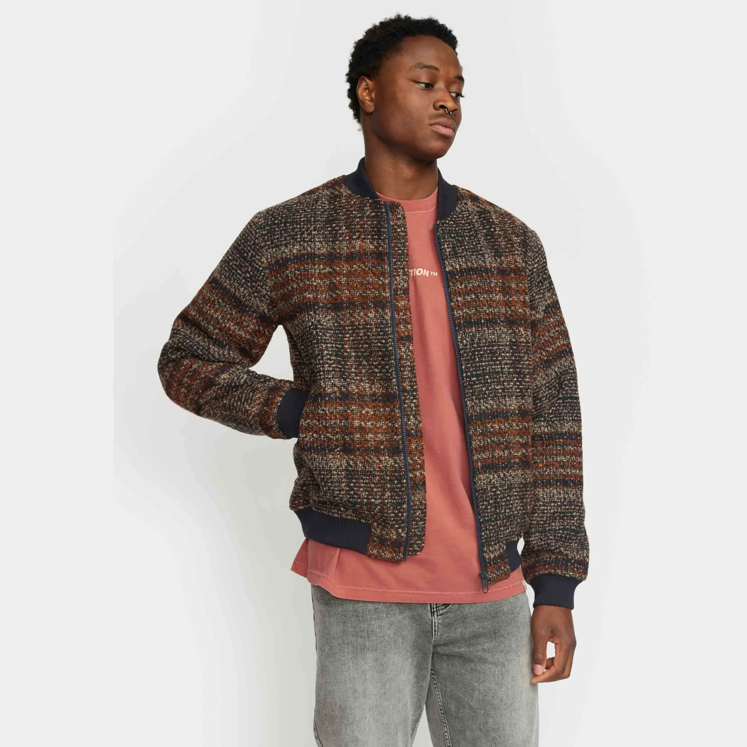 Bomber Jacket / 7859 - Navy