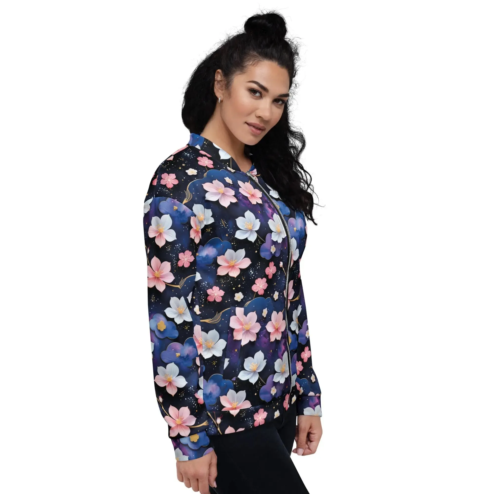 Bomber Jacket Midnight Sakura