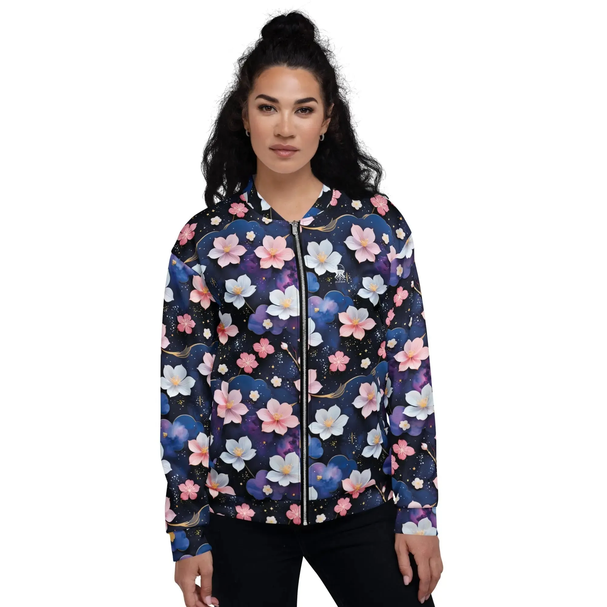 Bomber Jacket Midnight Sakura