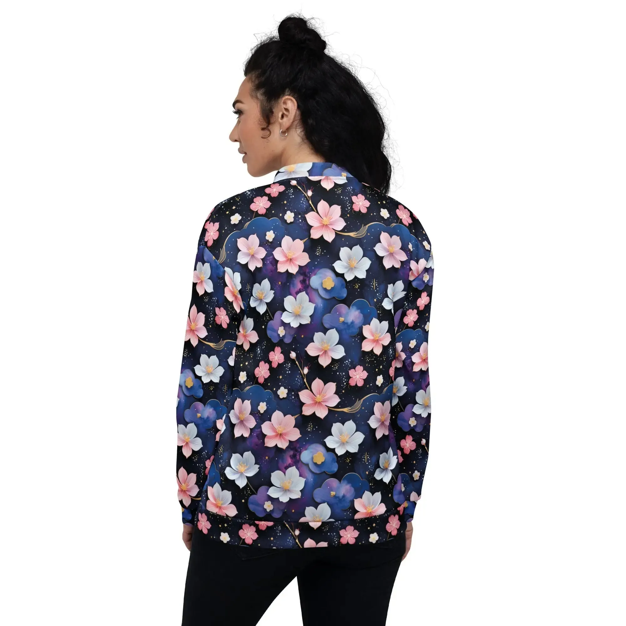 Bomber Jacket Midnight Sakura