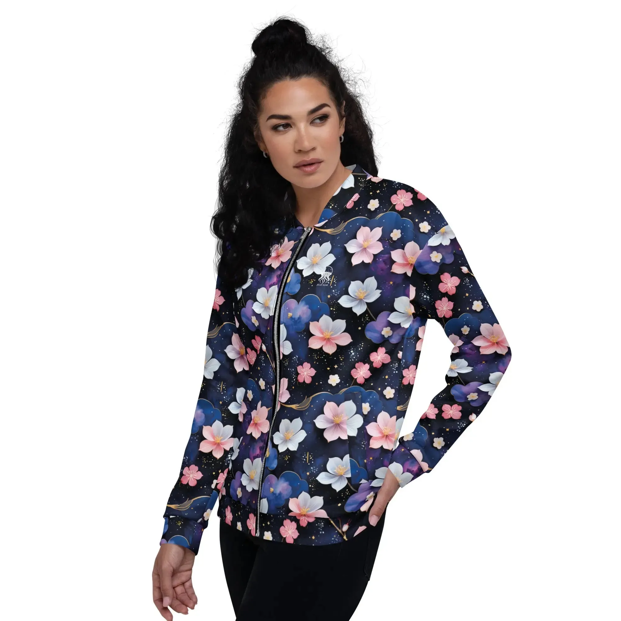 Bomber Jacket Midnight Sakura