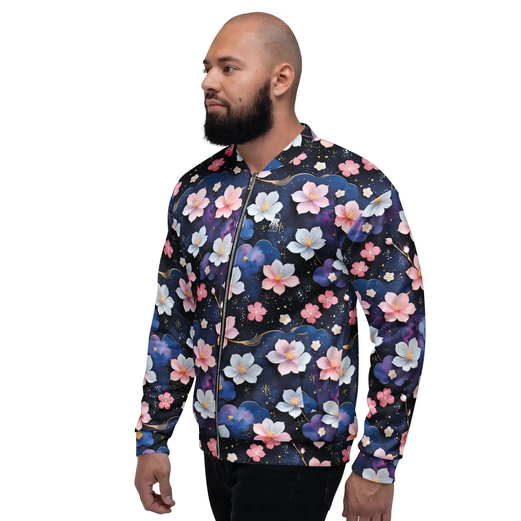 Bomber Jacket Midnight Sakura