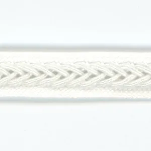 Bright Center Cross Tape #01 White