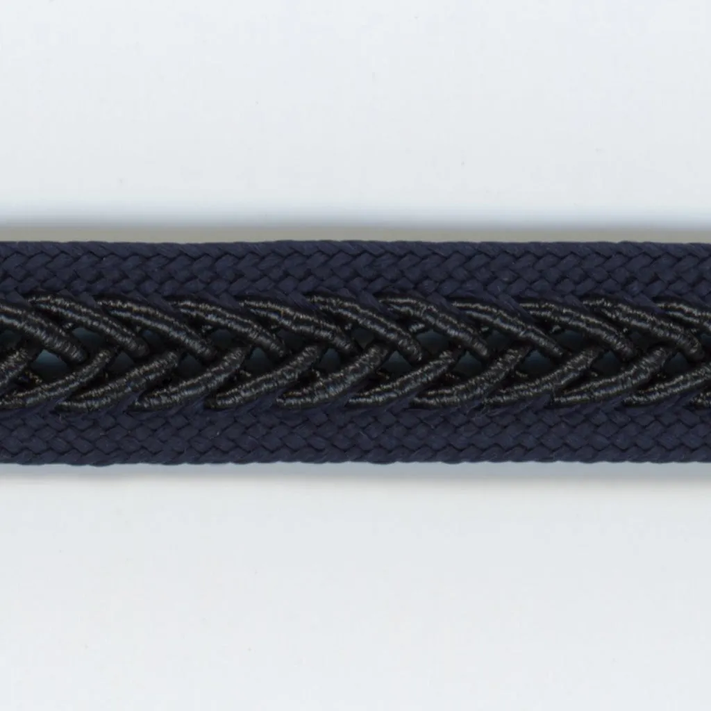 Bright Center Cross Tape #47 Night Blue
