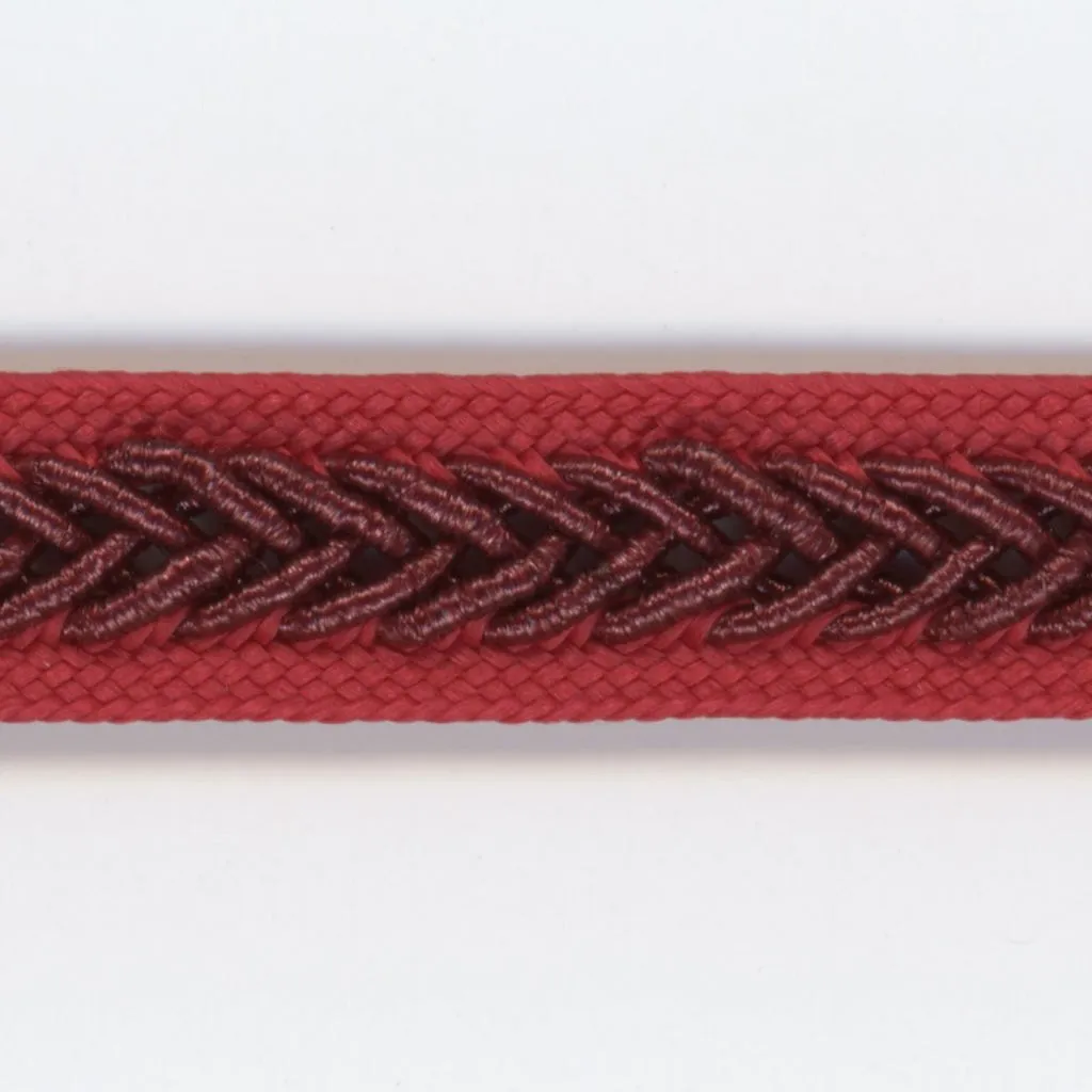 Bright Center Cross Tape #53 Rose Red