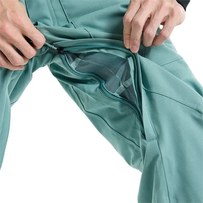 Burton Reserve Mens Bib Pants Rock Lichen