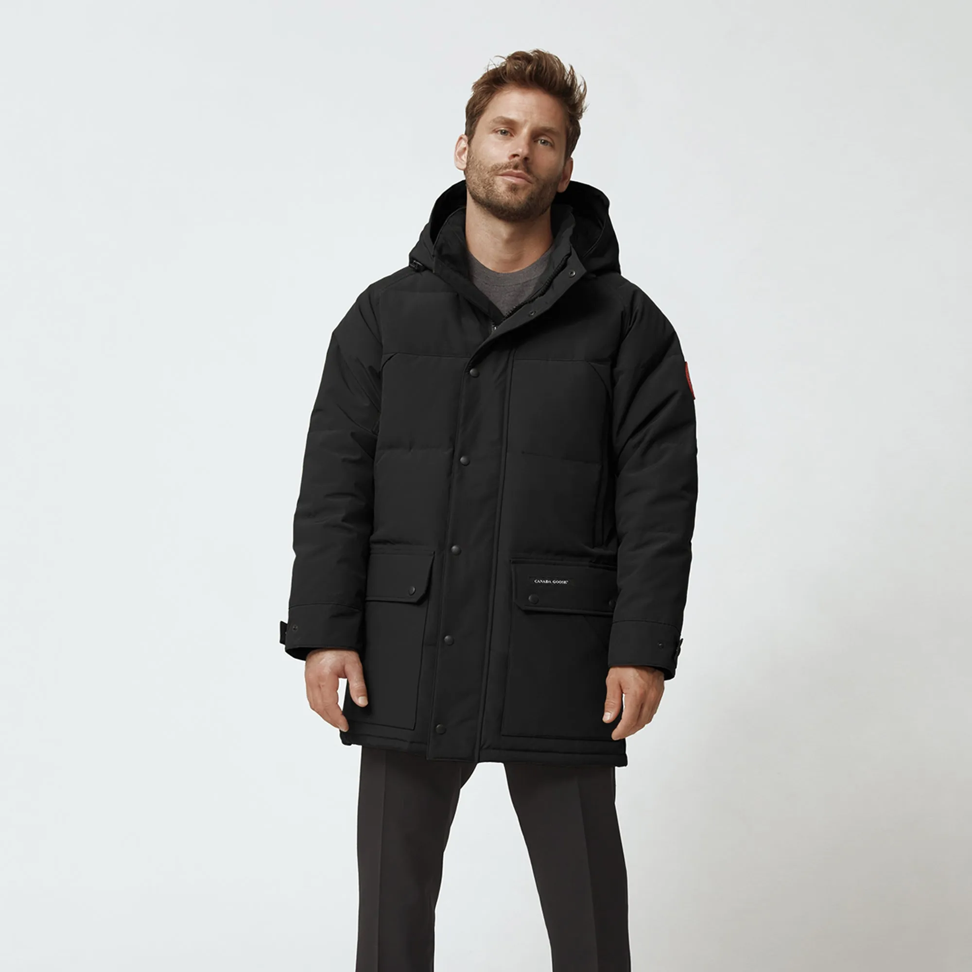 Canada Goose Mens Emory Parka 'Black'