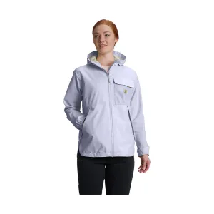 Carhartt Women's Storm Defender Loose Fit Lightweight Hooded Packable Rain Jacket - Fresh Lavender