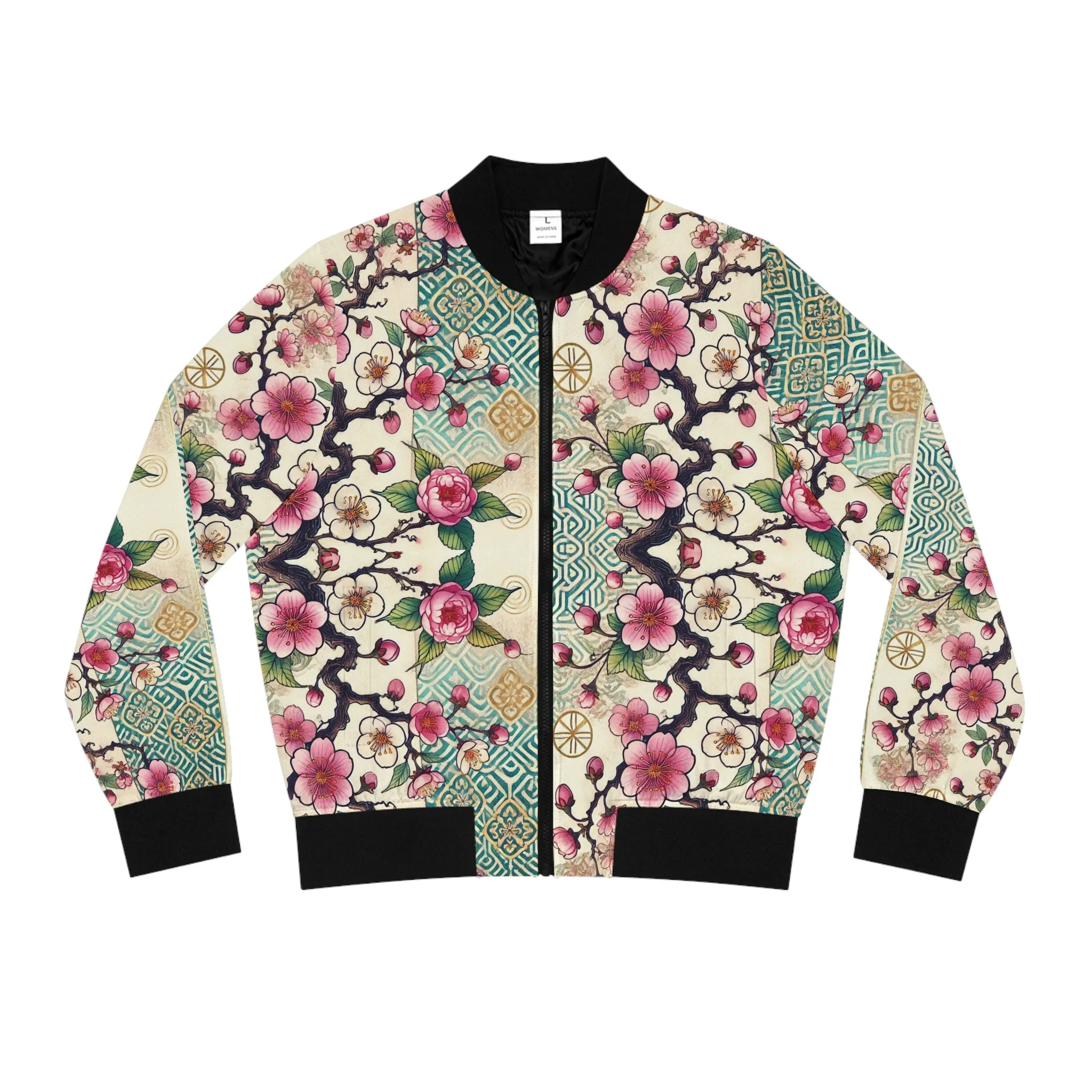 Cherry Blossom Bomber Jacket