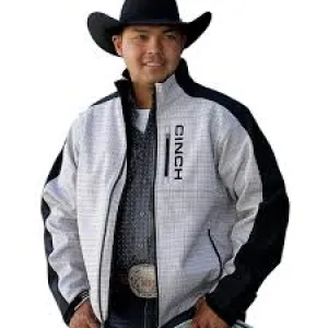 CLMWJ1063001MUL-S Cinch Mens Jacket Bonded Print/Blk