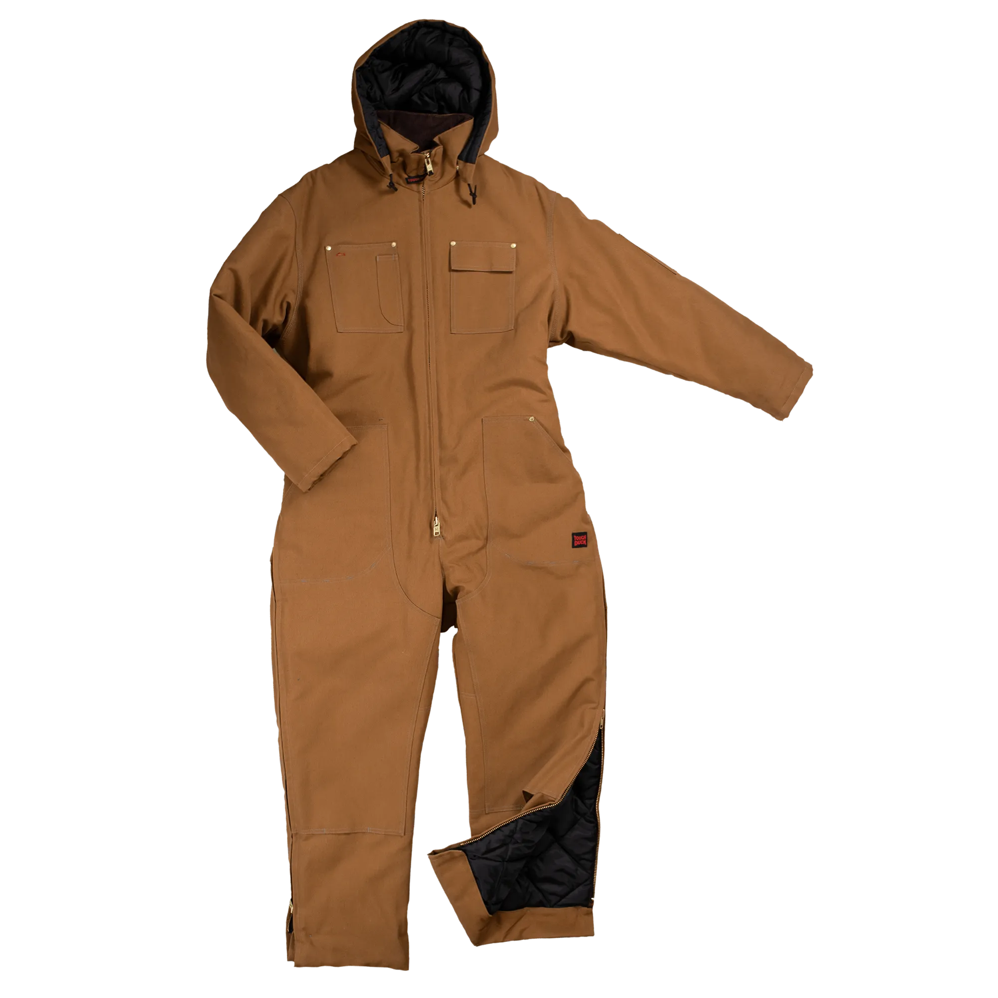 CLWC011-2XL-Brown Coveralls Insulated Tough Duck