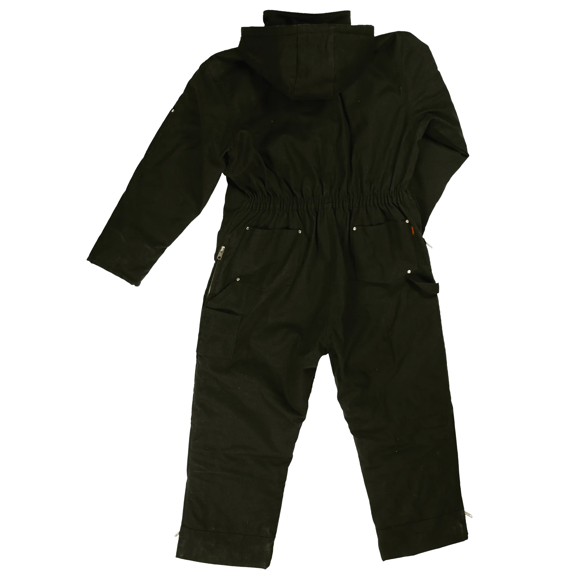 CLWC013-XLT-Black Coveralls Insulated Tough Duck