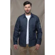 Cockpit USA Chambray Work Shirt With Insignia