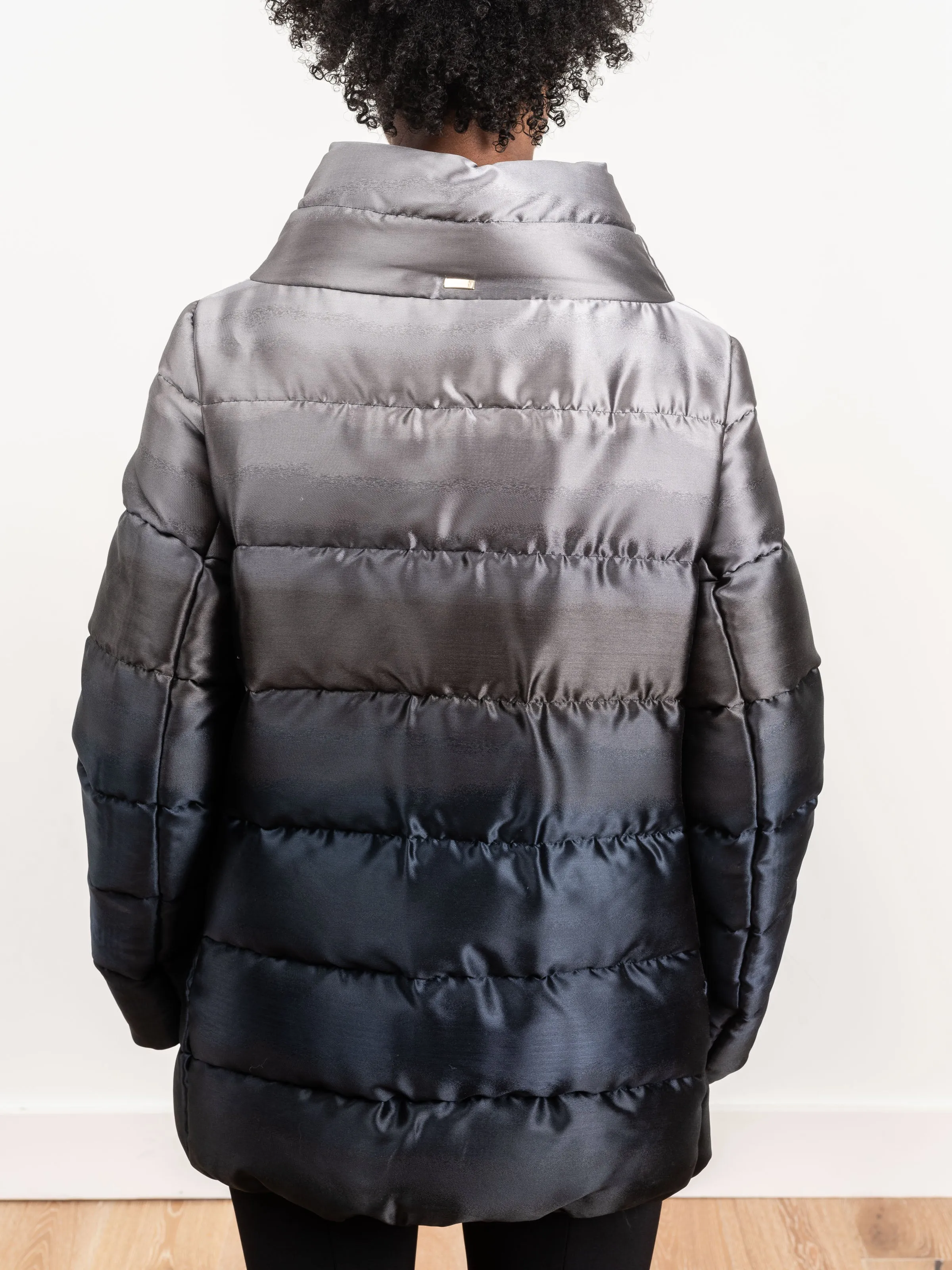 cocoon coat - ombre