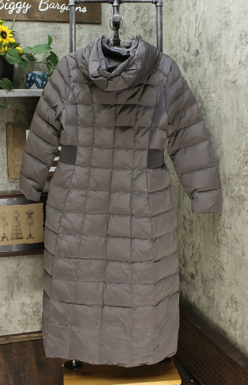 Cole Haan Women's Maxi Hooded Down Puffer Coat